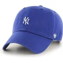 kepure-islenkta-melyna-reguliuojamas-new-york-yankees-mlb-47-brand
