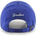 kepure-islenkta-melyna-reguliuojamas-new-york-yankees-mlb-47-brand