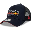 kepure-islenkta-tamsiai-melyna-snapback-a-frame-essential-red-bull-racing-formula-1-new-era