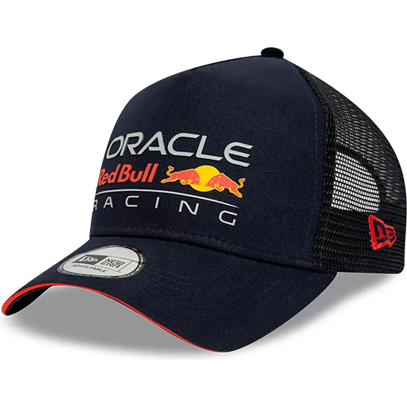 kepure-islenkta-tamsiai-melyna-snapback-a-frame-essential-red-bull-racing-formula-1-new-era