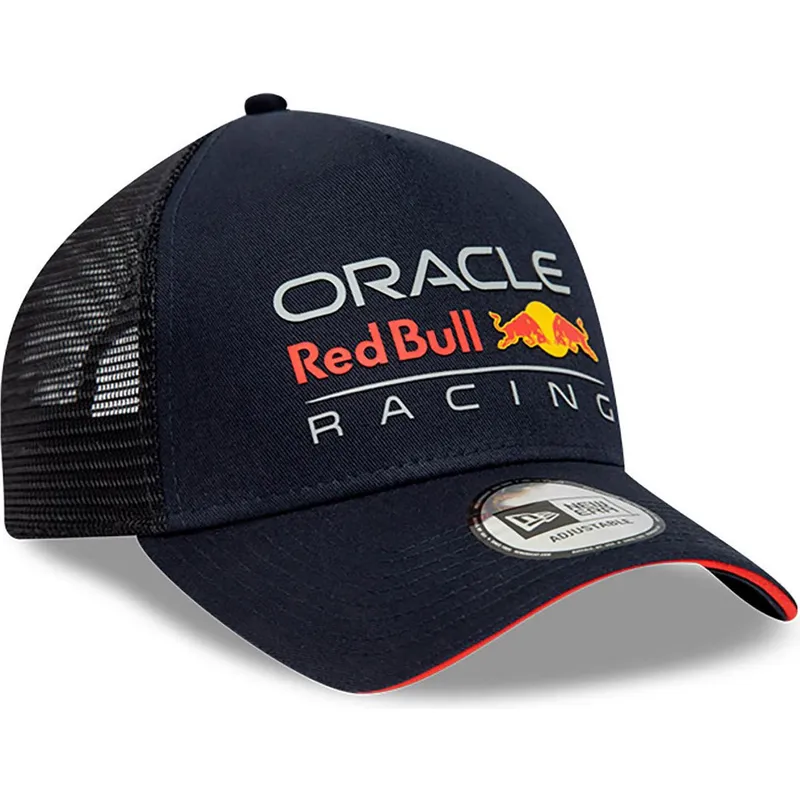 kepure-islenkta-tamsiai-melyna-snapback-a-frame-essential-red-bull-racing-formula-1-new-era