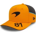 kepure-islenkta-oranzine-snapback-oscar-piastri-9fifty-original-fit-mclaren-racing-formula-1-new-era
