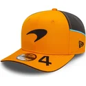 kepure-islenkta-oranzine-snapback-lando-norris-9fifty-original-fit-mclaren-racing-formula-1-new-era