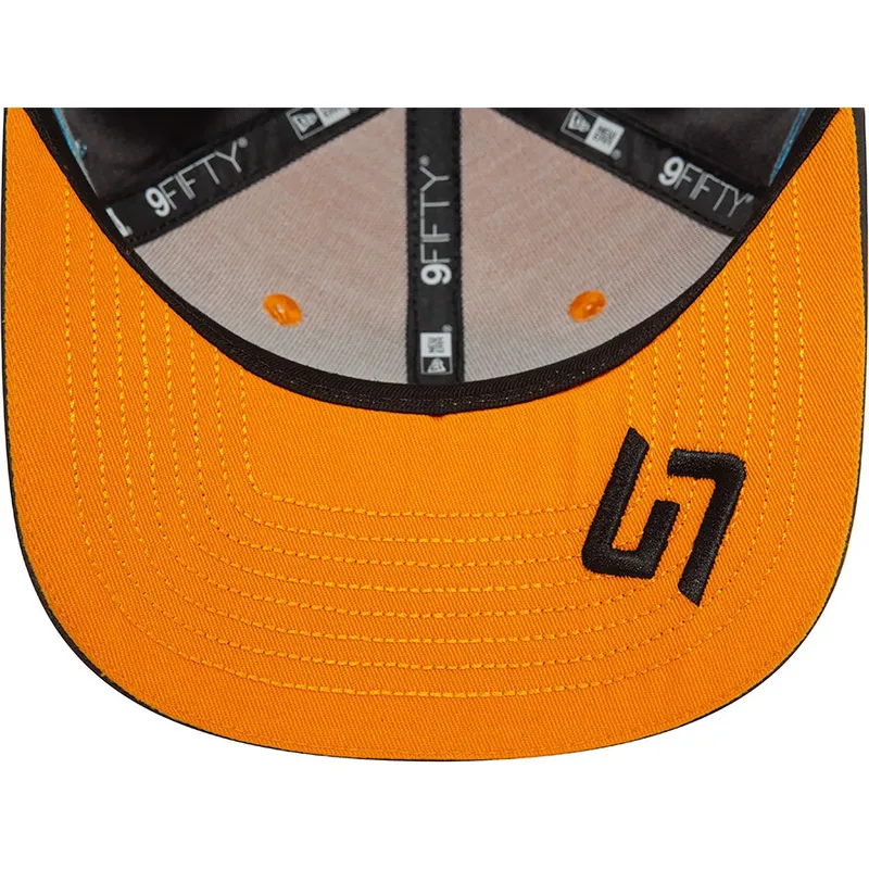 kepure-islenkta-oranzine-snapback-lando-norris-9fifty-original-fit-mclaren-racing-formula-1-new-era