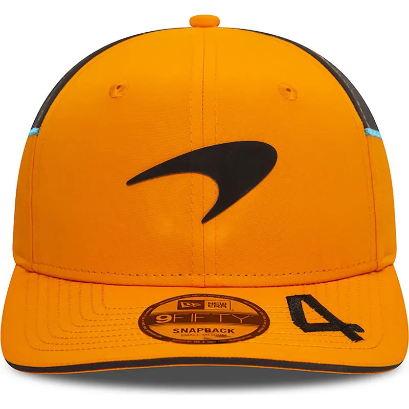 kepure-islenkta-oranzine-snapback-lando-norris-9fifty-original-fit-mclaren-racing-formula-1-new-era