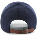 47-brand-curved-brim-leather-strapnew-york-yankees-mlb-clean-up-navy-blue-cap