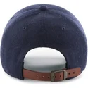 kepure-islenkta-tamsiai-melyna-reguliuojamas-cinta-piel-new-york-yankees-mlb-47-brand
