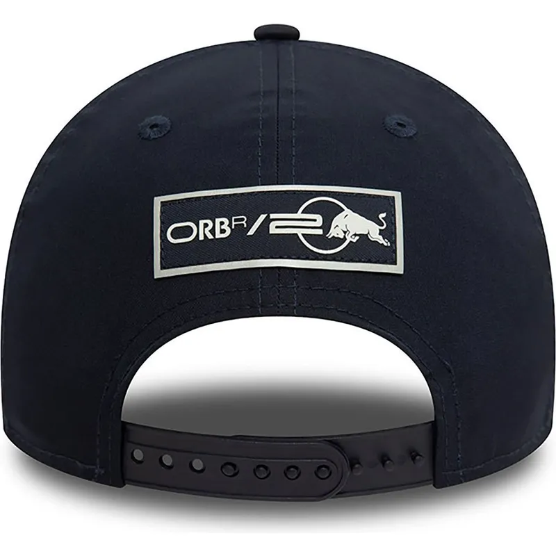 kepure-islenkta-tamsiai-melyna-snapback-sergio-perez-9forty-red-bull-racing-formula-1-new-era