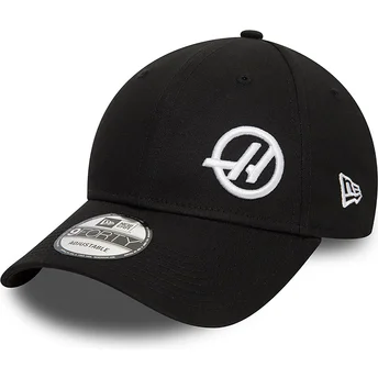Cap išlenkta black snapback 9FORTY Haas F1 Team Formula 1 New Era