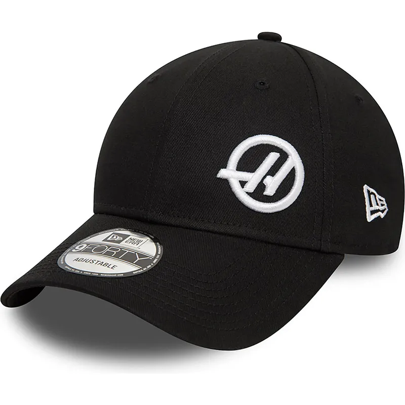 kepure-islenkta-juoda-snapback-9forty-haas-f1-team-formula-1-new-era