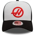 kepure-islenkta-juoda-snapback-e-frame-haas-f1-team-formula-1-new-era
