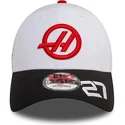 kepure-islenkta-balta-snapback-nico-hulkenberg-9forty-haas-f1-team-formula-1-new-era