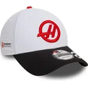 kepure-islenkta-balta-snapback-nico-hulkenberg-9forty-haas-f1-team-formula-1-new-era