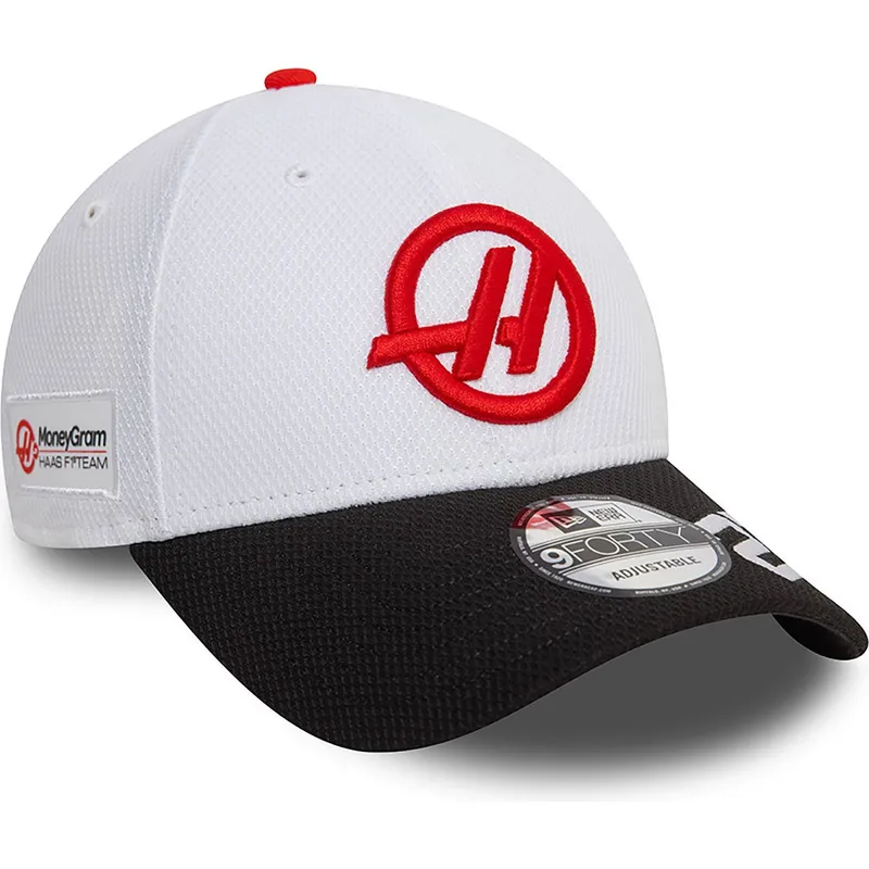 cap-islenkta-white-snapback-nico-hulkenberg-9forty-haas-f1-team-formula-1-new-era