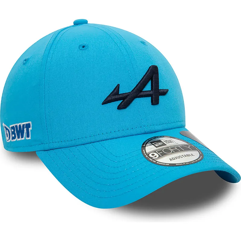 kepure-islenkta-melyna-snapback-9forty-essential-repreve-alpine-f1-team-formula-1-new-era