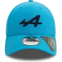 new-era-curved-brim-9forty-essential-repreve-alpine-f1-team-formula-1-blue-snapback-cap