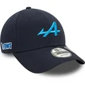 kepure-islenkta-tamsiai-melyna-snapback-9forty-essential-repreve-alpine-f1-team-formula-1-new-era