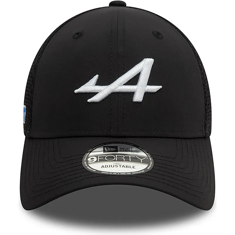 kepure-islenkta-juoda-snapback-9forty-alpine-f1-team-formula-1-new-era