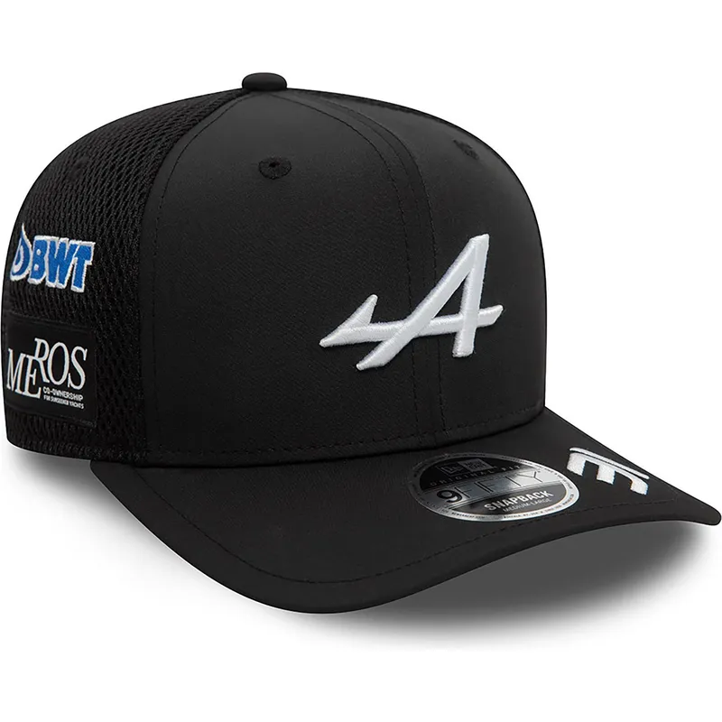 kepure-islenkta-juoda-snapback-esteban-ocon-9fifty-original-fit-alpine-f1-team-formula-1-new-era