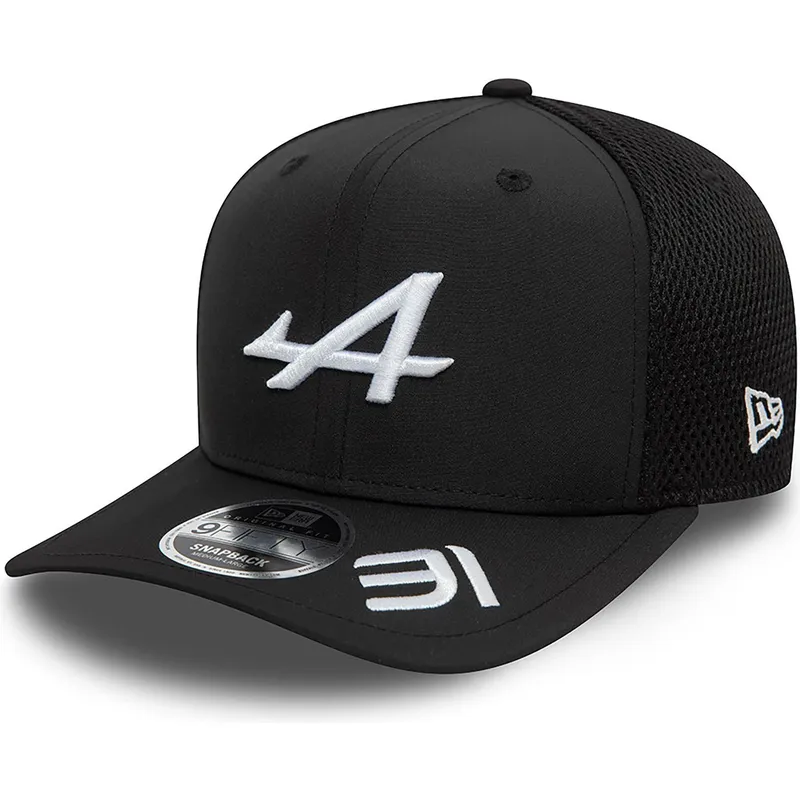 kepure-islenkta-juoda-snapback-esteban-ocon-9fifty-original-fit-alpine-f1-team-formula-1-new-era