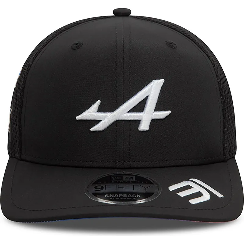 kepure-islenkta-juoda-snapback-esteban-ocon-9fifty-original-fit-alpine-f1-team-formula-1-new-era