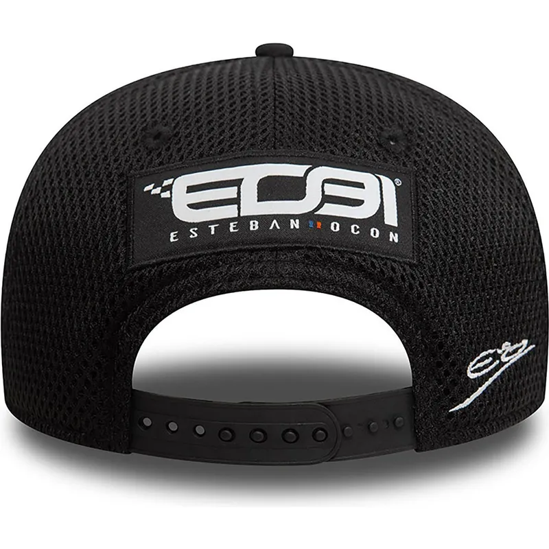 kepure-islenkta-juoda-snapback-esteban-ocon-9fifty-original-fit-alpine-f1-team-formula-1-new-era