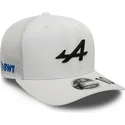 kepure-islenkta-balta-snapback-pierre-gasly-9fifty-original-fit-alpine-f1-team-formula-1-new-era