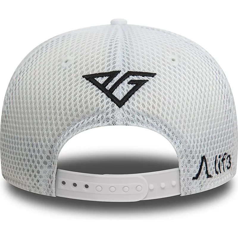 kepure-islenkta-balta-snapback-pierre-gasly-9fifty-original-fit-alpine-f1-team-formula-1-new-era