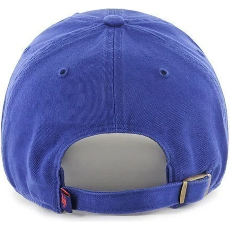 kepure-islenkta-melyna-reguliuojamas-new-york-mets-mlb-47-brand