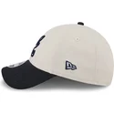 bezowo-granatowa-czapka-z-zakrzywionym-daszkiem-snapback-9forty-stretch-snap-4th-of-july-atlanta-braves-mlb-marki-new-era
