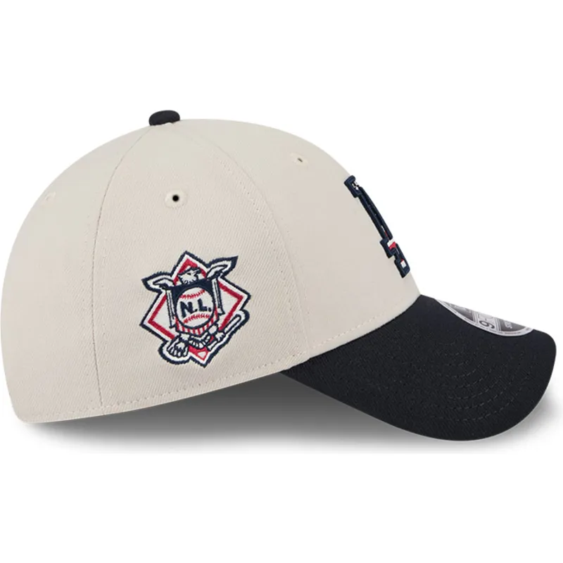 kepure-islenkta-smelio-snapback-9forty-stretch-snap-4th-of-july-los-angeles-dodgers-mlb-new-era