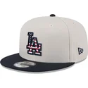 bezowo-granatowa-czapka-z-daszkiem-typu-snapback-9fifty-4th-of-july-los-angeles-dodgers-mlb-od-new-era