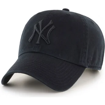 Kepurė išlenkta juoda reguliuojamas New York Yankees MLB 47 Brand