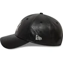 czapka-z-daszkiem-czarna-regulowana-9forty-leather-new-york-yankees-mlb-new-era