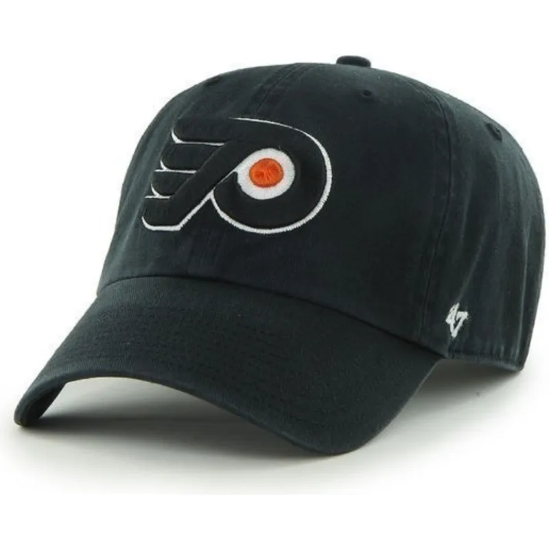 kepure-islenkta-juoda-reguliuojamas-philadelphia-flyers-nhl-47-brand