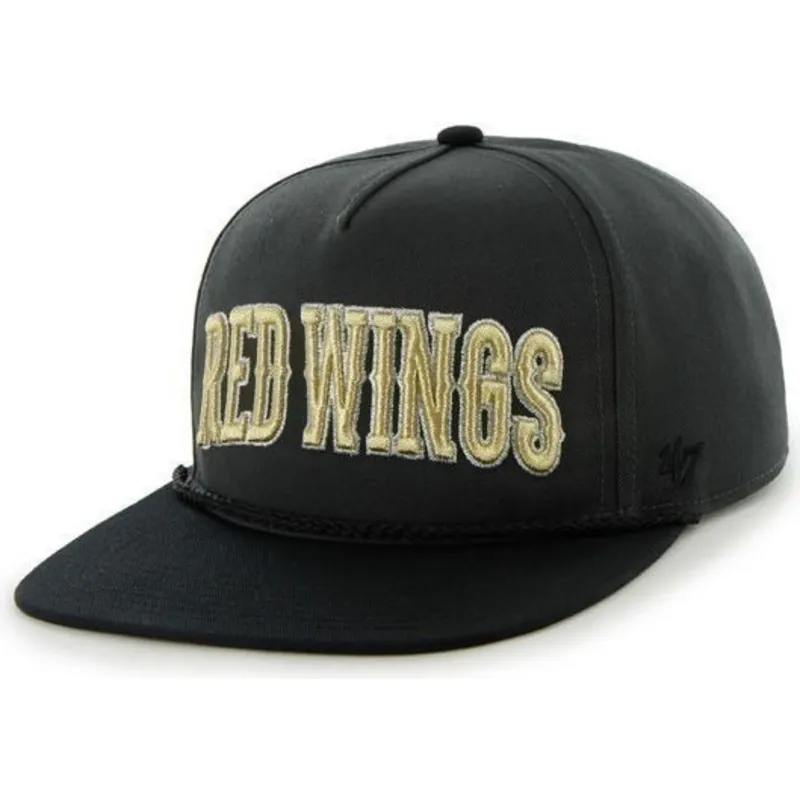 kepure-plokscia-juoda-snapback-detroit-red-wings-nhl-47-brand kepure-plokscia-juoda-snapback-detroit-red-wings-nhl-47-brand