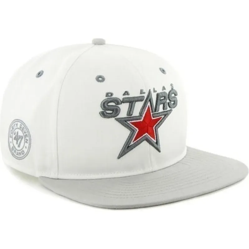 kepure-plokscia-balta-snapback-dallas-stars-nhl-47-brand kepure-plokscia-balta-snapback-dallas-stars-nhl-47-brand