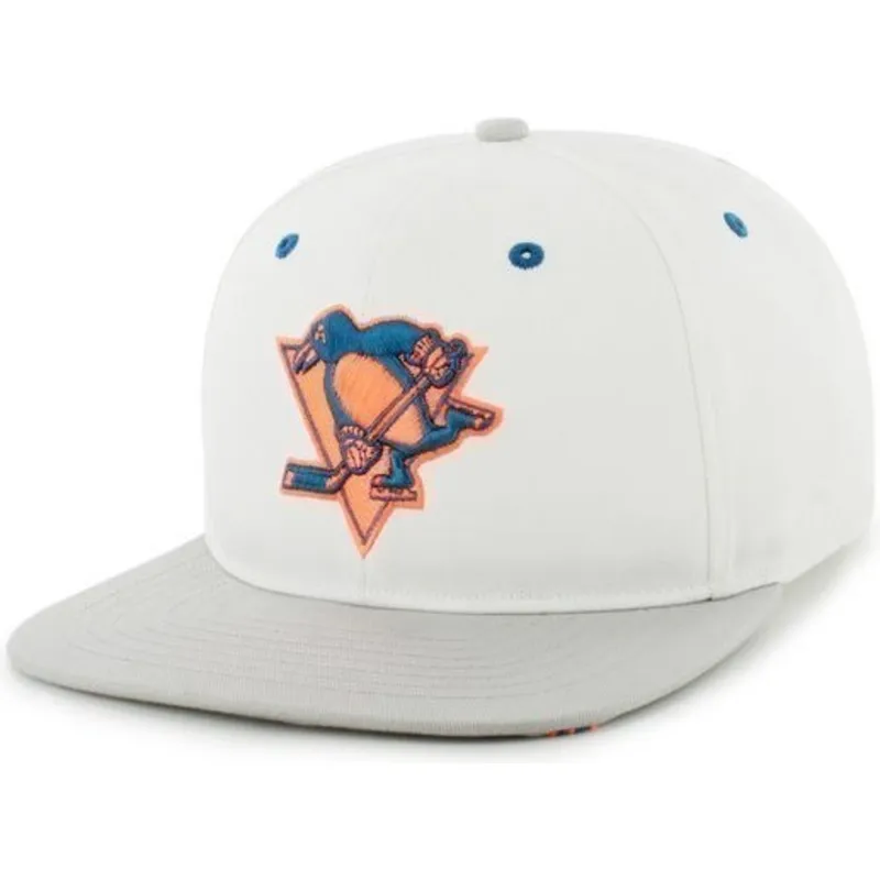 kepure-plokscia-balta-snapback-nhl-47-brand