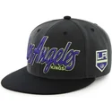 kepure-plokscia-juoda-snapback-letras-los-angeles-kings-nhl-47-brand