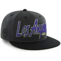 kepure-plokscia-juoda-snapback-letras-los-angeles-kings-nhl-47-brand