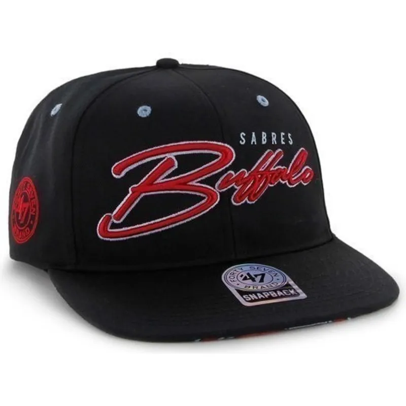 kepure-plokscia-juoda-snapback-letras-buffalo-sabres-nhl-47-brand kepure-plokscia-juoda-snapback-letras-buffalo-sabres-nhl-47-brand