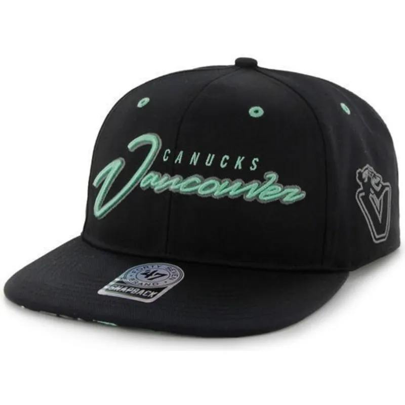 cap-plokscia-black-snapback-de-letras-vancouver-canucks-nhl-47-brand
