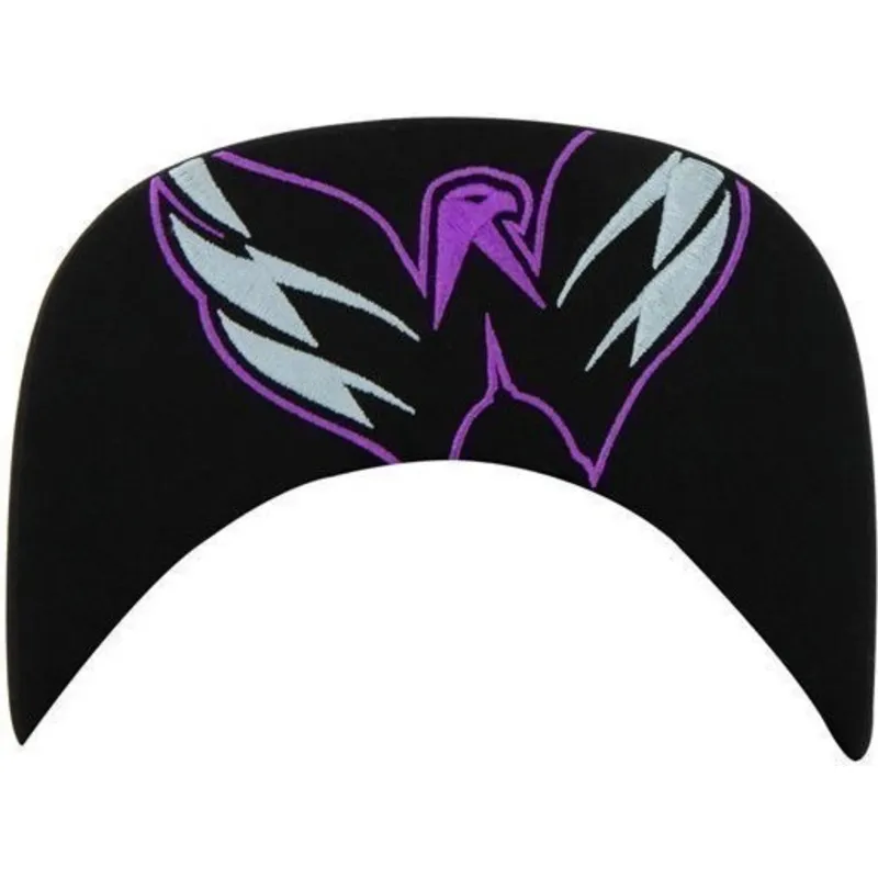 kepure-plokscia-juoda-snapback-letras-washington-capitals-nhl-47-brand kepure-plokscia-juoda-snapback-letras-washington-capitals-nhl-47-brand