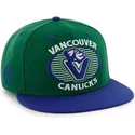 kepure-plokscia-zalia-snapback-vancouver-canucks-nhl-47-brand