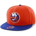 cap-plokscia-orange-snapback-new-york-islanders-nhl-47-brand