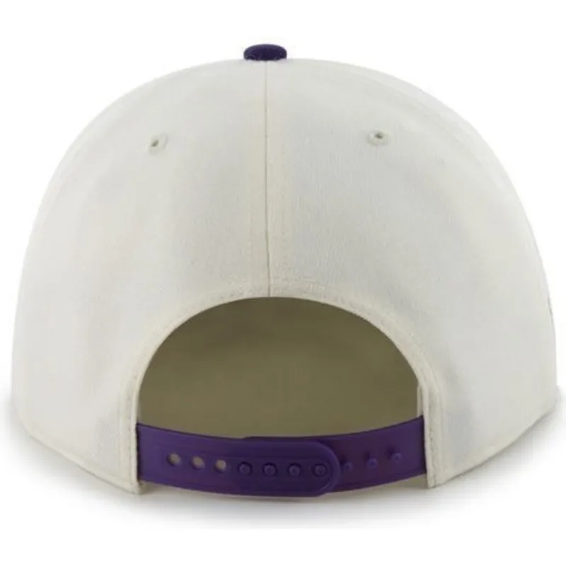 kepure-plokscia-balta-snapback-los-angeles-kings-nhl-47-brand