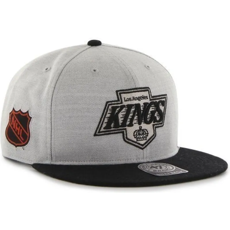 cap-plokscia-gray-snapback-los-angeles-kings-nhl-47-brand