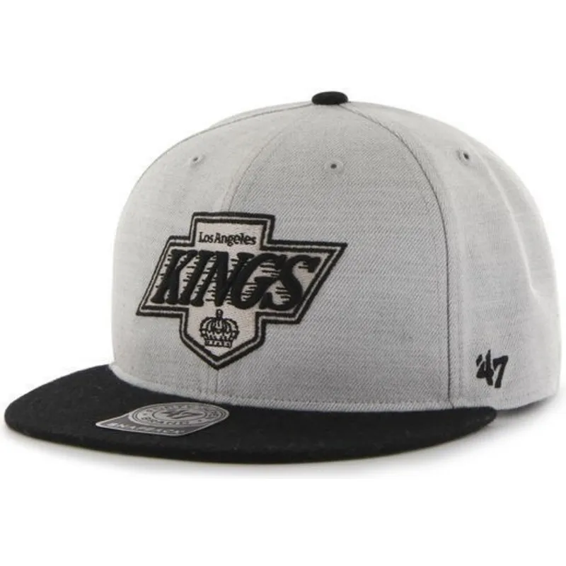 cap-plokscia-gray-snapback-los-angeles-kings-nhl-47-brand