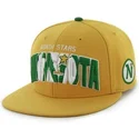kepure-plokscia-geltona-snapback-minnesota-north-stars-nhl-47-brand