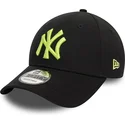 kepure-islenkta-juoda-reguliuojamas-9forty-league-essential-new-york-yankees-mlb-new-era